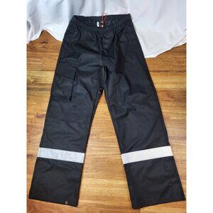 AIR CANADA UNIFORM Unisync Sz M Work Pants High Visibility Airport Stuff Black